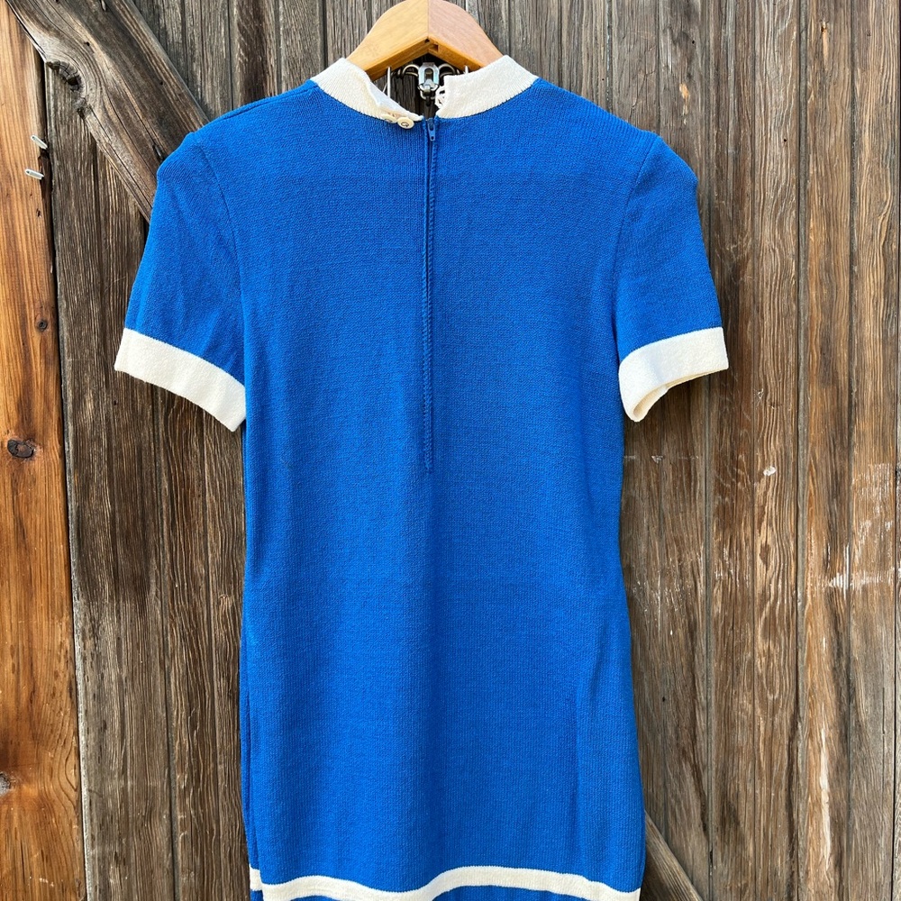 Vintage St John Knit Royal Blue Dress